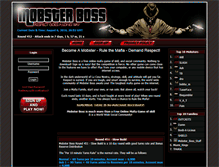 Tablet Screenshot of mobsterboss.com